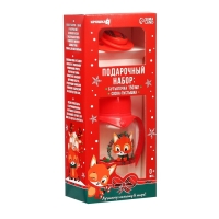 Подарочный набор новогодний &laquo;Наше счастье&raquo;: бутылочка для кормления 150 мл. + пустышка силикон ортодонтическая, Крошка Я