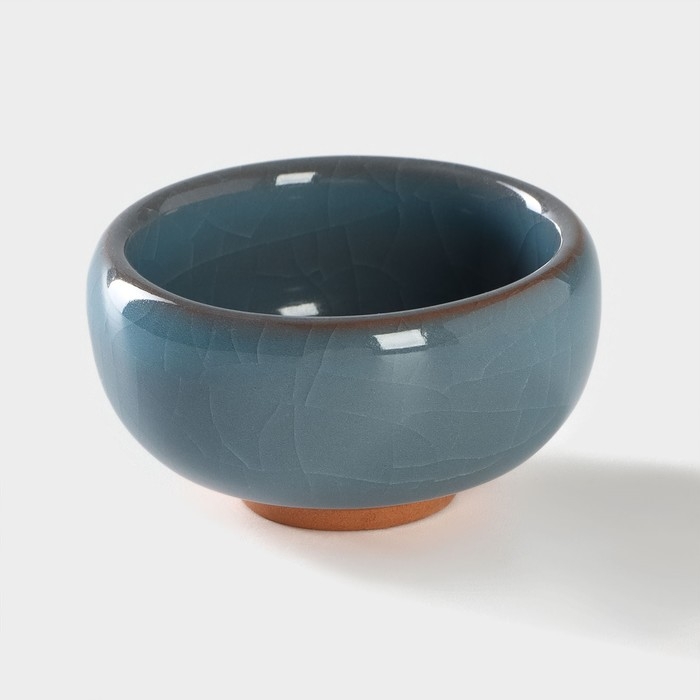 Пиала керамическая &laquo;Лунный камень&raquo;, 35 мл, цвет МИКС