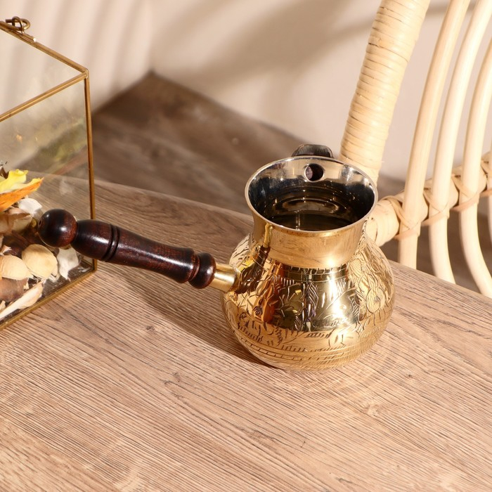 Турка Турка "Бочонок" латунь 500 мл