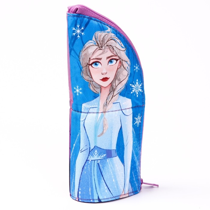 Пенал-тубус подставка, 85х210 мм, мягкий, Холодное сердце Пенал-тубус подставка, 85х210 мм, мягкий, Холодное сердце