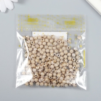 Бусины для творчества пластик "Золотая паутинка" набор 20 гр 0,6х0,6х0,6 см Бусины для творчества пластик "Золотая паутинка" набор 20 гр 0,6х0,6х0,6 см