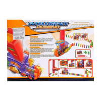 Паровоз &laquo;Домино&raquo;, работает от батареек, световые эффекты, МИКС