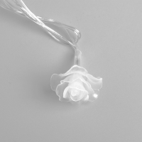 Гирлянда «Нить» 5 м с насадками «Розы большие», IP20, прозрачная нить, 20 LED, свечение мульти (RG/RB), мигание, 220 В Гирлянда «Нить» 5 м с насадками «Розы большие», IP20, прозрачная нить, 20 LED, свечение мульти (RG/RB), мигание, 220 В