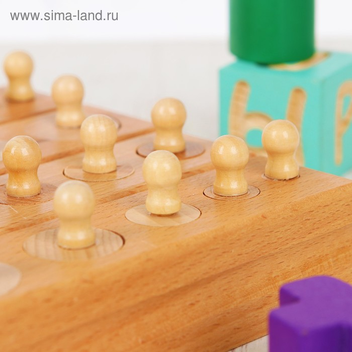 Развивающий набор цилиндров &laquo;Больше-меньше&raquo;