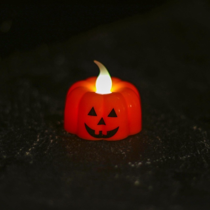 Свеча «Тыковка», светодиодная, виды МИКС Свеча «Тыковка», светодиодная, виды МИКС