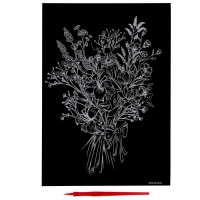 Набор для творчества: гравюра и создание подвески из фетра и бумаги «Лесная сказка» Набор для творчества: гравюра и создание подвески из фетра и бумаги «Лесная сказка»