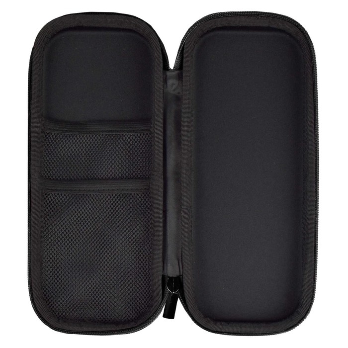 Пенал жесткий футляр EVA 40*215*95 Феникс кож.зам "Девушка" дев чер 65691