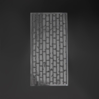 Набор печатей для украшения выпечки Доляна &laquo;Кирпичи&raquo;, 4 шт, 30,5&times;15,5&times;0,1 см