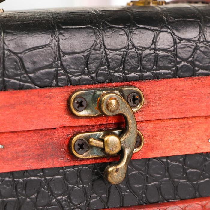 Шкатулка дерево Шкатулка дерево "Рептилия" 12х8х8 см