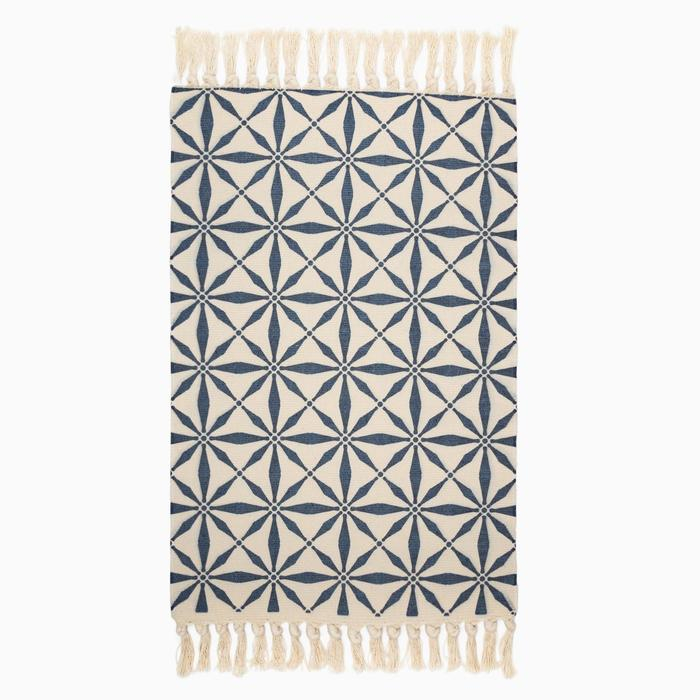 Коврик Этель "Паутинка" 60*90 см, 50% хл, 50% п/э