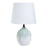 Настольная лампа "Зефир" Е14 40Вт белый голубой 30х30х33см RISALUX