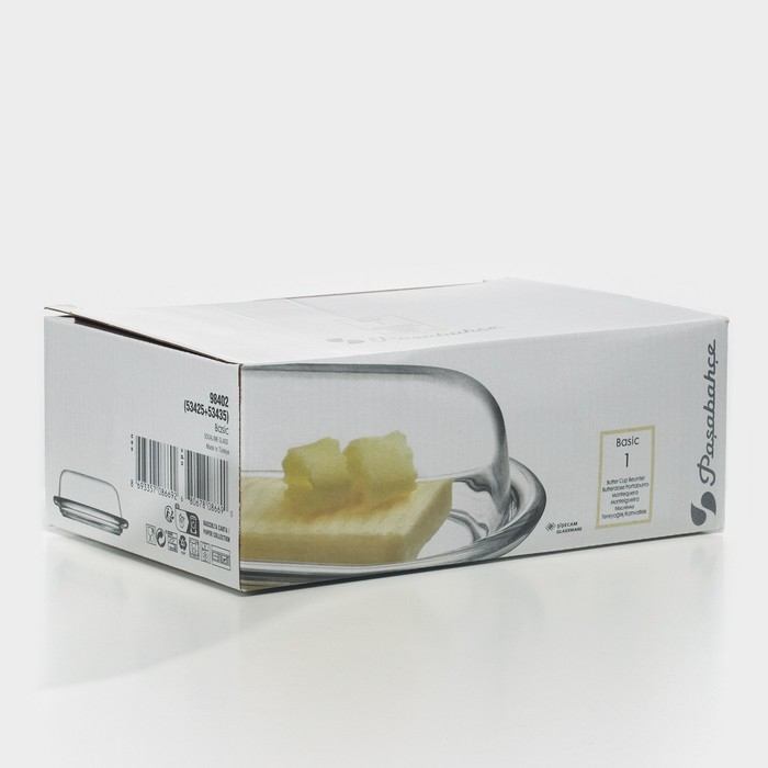 Маслёнка Basic, 19,8&times;13,1 см