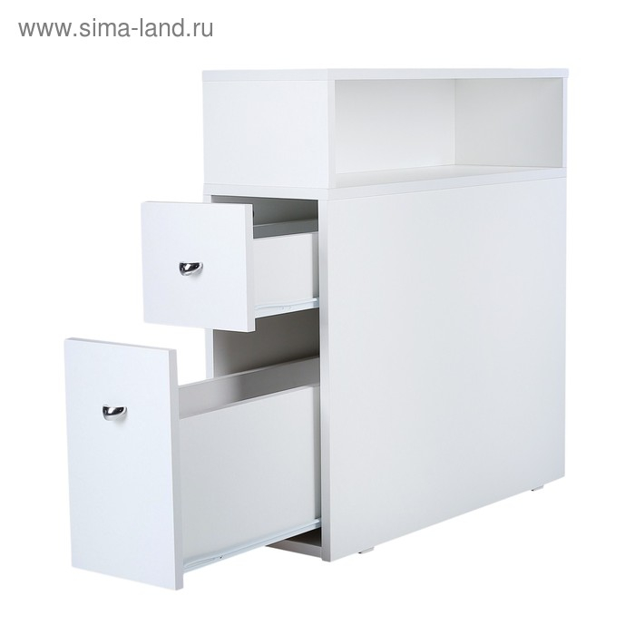 Тумба напольная для ванной комнаты "Вега 2301", 23,2 х 66 х 70 см