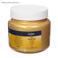 Краска акриловая художественная 500 мл, ЗХК "Ладога" Metallic Золото геральдик, 7624970 Краска акриловая художественная 500 мл, ЗХК "Ладога" Metallic Золото геральдик, 7624970