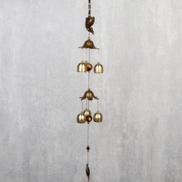 Музыка ветра металл "Карп" 6 колокольчиков 54 см Музыка ветра металл "Карп" 6 колокольчиков 54 см