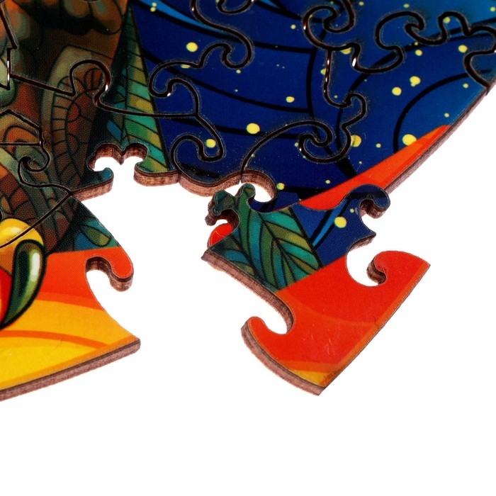 Пазлы фигурные &laquo;&lrm;Сказочная сова&raquo;&lrm;, 139 деталей