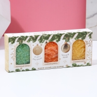 Подарочный набор косметики &laquo;Волшебного года!&raquo;, соль для ванны, 3 х 100 г, Новый Год