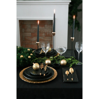 Блюдо фарфоровое для подачи Magistro Pietra lunare, 26,5×15×2 см, цвет чёрный Блюдо фарфоровое для подачи Magistro Pietra lunare, 26,5×15×2 см, цвет чёрный