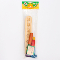 Пирамида &laquo;Радуга из цилиндров&raquo;