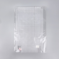 Канва-основа для вышивания шопера, пластиковая, 34 &times; 54 см, цвет белый