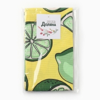 Полотенце кухонное Доляна Lime 35х60 см, 100% хлопок, 160г/м2
