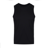 Майка мужская, базовая, размер M (48), цвет черный