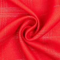 Скатерть Этель "Клетка" цв.серебро, 142*283 +/-3 см, 115 &plusmn;10 гр,100% п/э