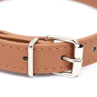 Ошейник "Сириус", кожзам с заклёпками, 56 х 3 см, ОШ 42-52, коричневый Ошейник "Сириус", кожзам с заклёпками, 56 х 3 см, ОШ 42-52, коричневый