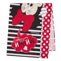 Полотенце "Минни Маус" 60х140 см, 100% хлопок 160гр/м2