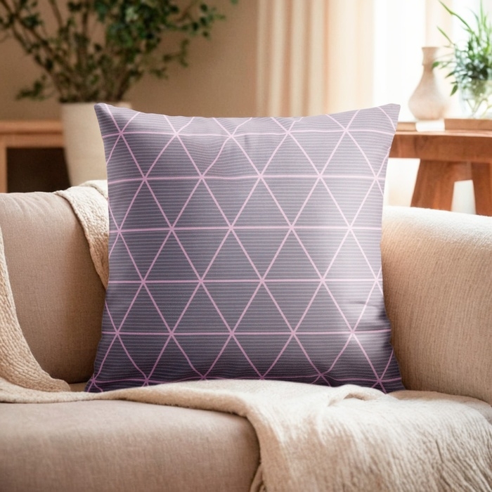 Наволочка декоративная Этель &laquo;Геометрия&raquo; 40х40 см, велюр, 100% п/э