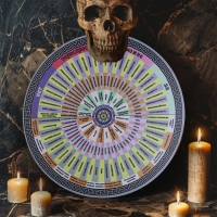 Диагностическая доска для маятника "Ключи счастья", d=27см