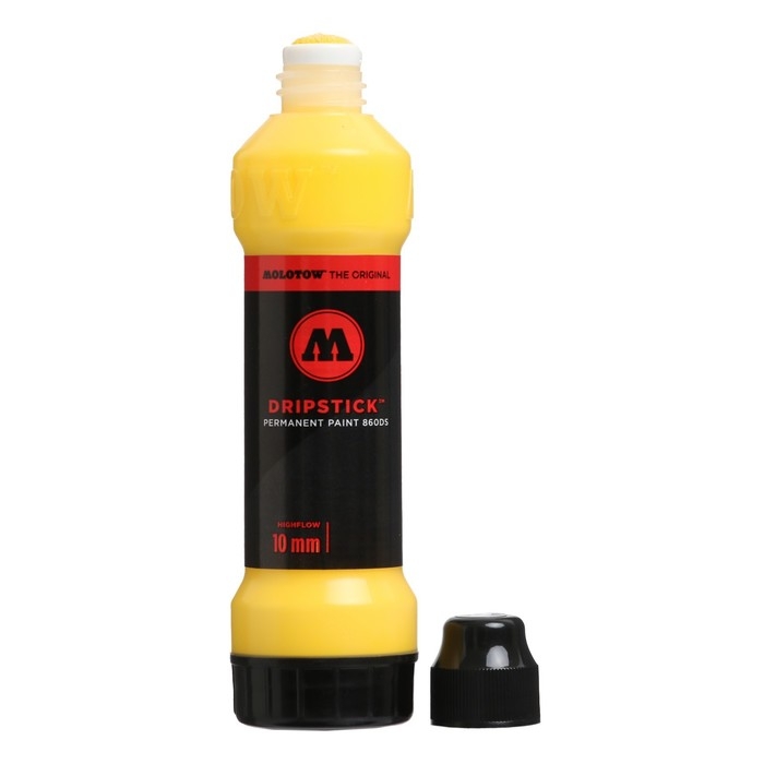 Molotow Маркер Dripstick 860001 желтый 10мм 70мл