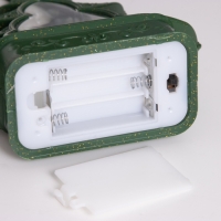 Светильник "Новогодняя елка" 3хААА зеленый 5,5х13х17см Светильник "Новогодняя елка" 3хААА зеленый 5,5х13х17см