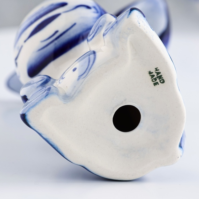 Сувенир &laquo;Осёл&raquo;, большой, 13 см, гжель