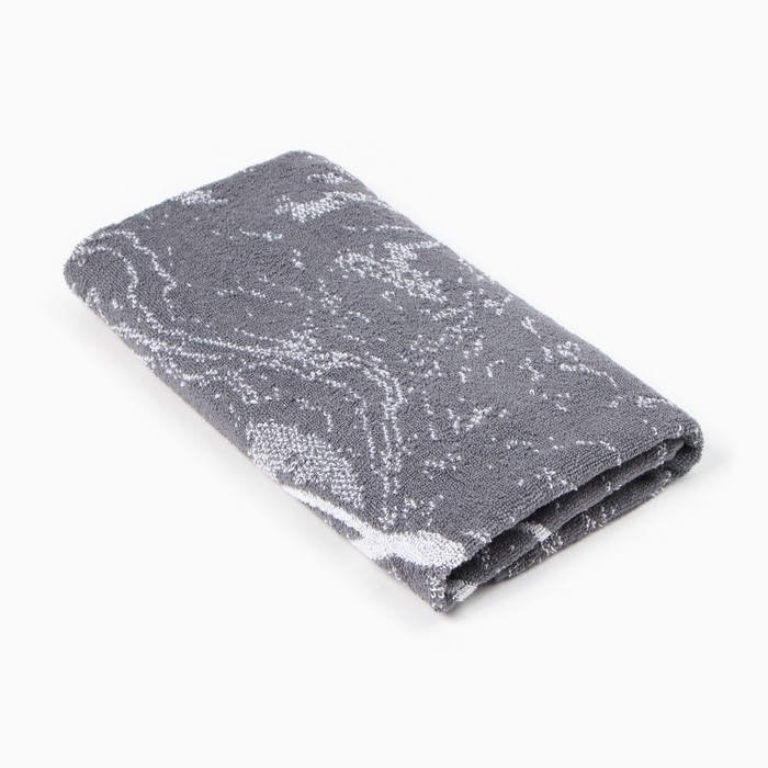 Полотенце махровое Этель Полотенце махровое Этель "Илья" серый, 50х90см, 100% хлопок, 420гр/м2