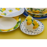Чайная пара Доляна «Лимон», 2 предмета: чашка 250 мл, блюдце d=15 см Чайная пара Доляна «Лимон», 2 предмета: чашка 250 мл, блюдце d=15 см