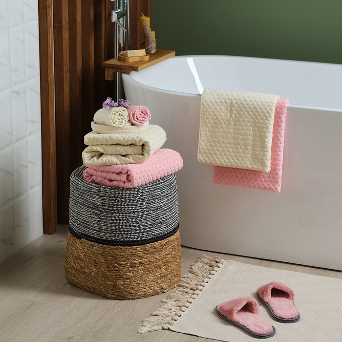 Полотенце махровое LoveLife &laquo;Комфорт&raquo; 50х90 см, розовый, 100% хлопок, 500 гр/м2