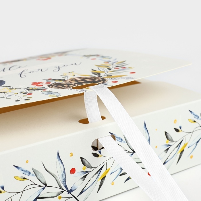 Коробка подарочная новогодняя складная &laquo;Волшебного Нового года&raquo;, 20 х 18 х 5 см, Новый год