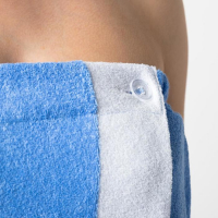 Комплект для сауны Снегурочка (юбка 80х150, вареж, шапка), махра 190г/м&sup2; 100% хлопок