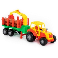 Трактор с полуприцепом-лесовозом &laquo;Мастер&raquo;