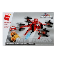 Конструктор «Огнеборцы. Пожарная машина», 4 вида, цвет МИКС Конструктор «Огнеборцы. Пожарная машина», 4 вида, цвет МИКС