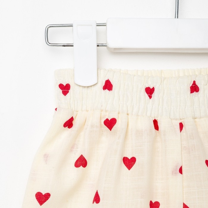 Брюки детские MINAKU: Cotton Collection цвет бежевый, рост 116