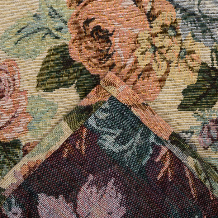 Покрывало гобеленовое Этель &laquo;Пионы&raquo;, размер 140х200 см