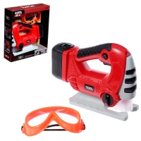 Лобзик &laquo;Профи&raquo;, очки в комплекте, работает от батареек