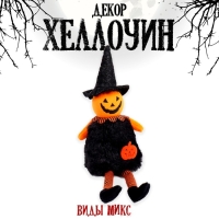 Аксессуар «Хеллоуин» в шляпке, виды МИКС Аксессуар «Хеллоуин» в шляпке, виды МИКС