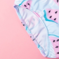 Купальник детский KAFTAN &laquo;Арбузы&raquo;, рост 110-116 (32), цвет голубой