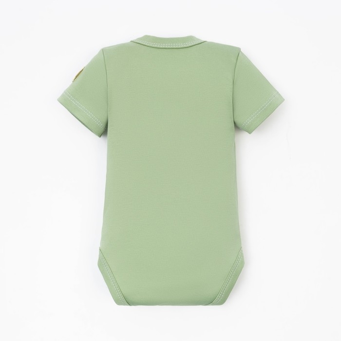 Боди Крошка Я, BASIC LINE, рост 74-80 см, цвет зелёный