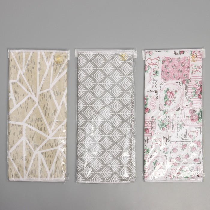 Чехол для гладильной доски Доляна &laquo;Ассорти&raquo;, 140&times;50 см, цвет МИКС