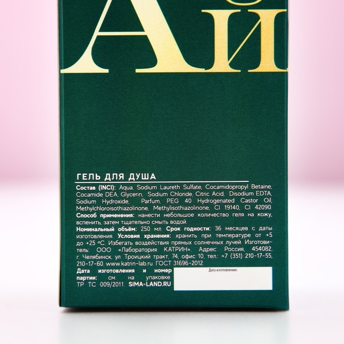 Гель для душа во флаконе мондоро &laquo;Мечтай!&raquo;, 250 мл, аромат зелёного яблока, Новый Год