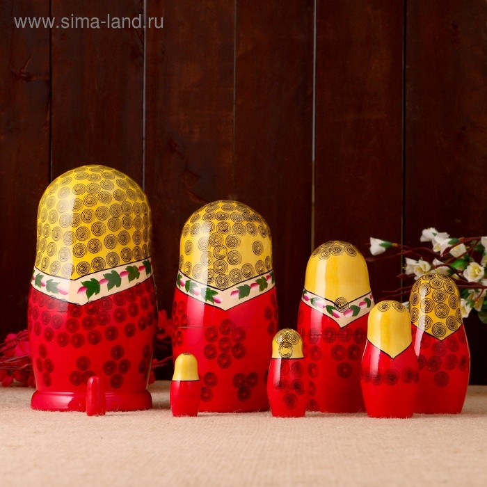 Матрёшка «Семёновская», 8 кукольная, высшая категория Матрёшка «Семёновская», 8 кукольная, высшая категория